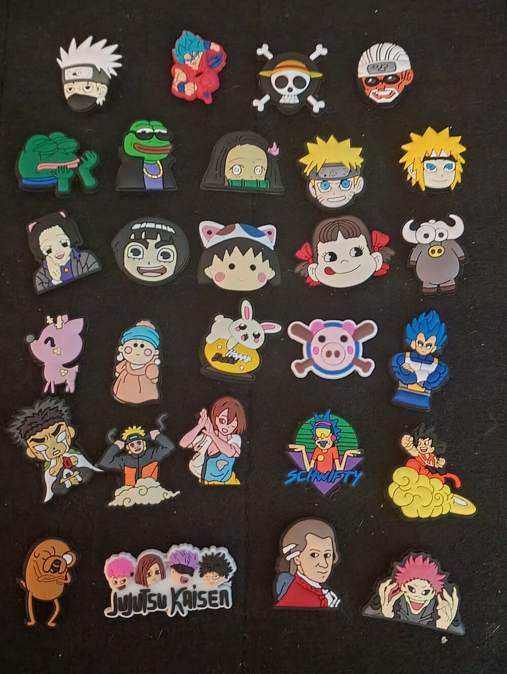10 for $10 Jibbitz Croc Charms - Anime Characters 2 - New Shoe Charms